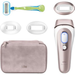 Braun Silk-expert Pro IPL PL7253 Depiladora Luz Pulsada Intensa Oro Rosa, Blanco